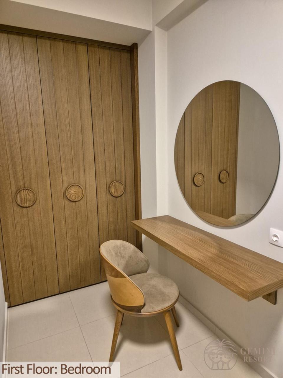 Gemini Resort With Private Pool And Sea View Kalamaki  Exterior photo